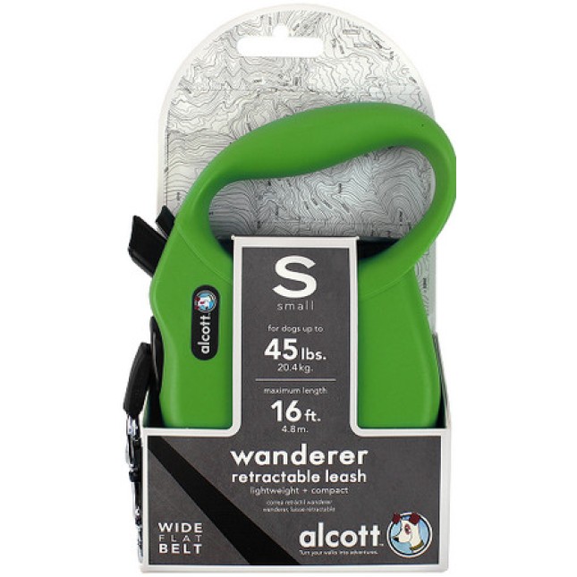 Alcott Wanderer οδηγός επαναφοράς  πράσινος Small 5m