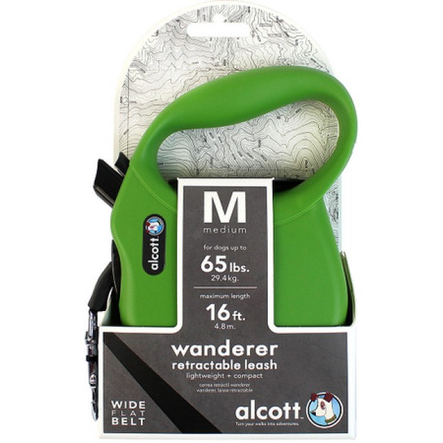 Alcott Wanderer οδηγός επαναφοράς  πράσινος Medium 5m