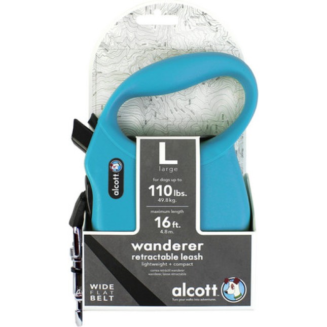 Alcott Wanderer οδηγός επαναφοράς μπλε Large 5m Alcott Wanderer οδηγός επαναφοράς μπλε Large 5m