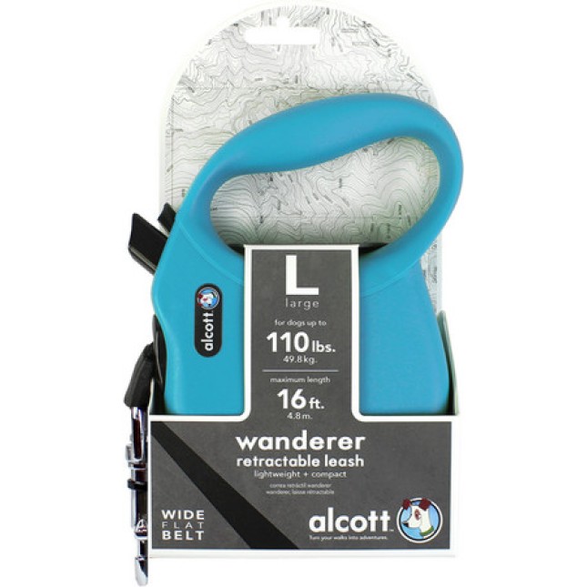 Alcott Wanderer οδηγός επαναφοράς  μπλε Large 5m