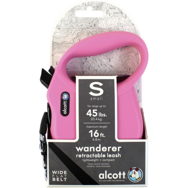 Alcott Wanderer οδηγός επαναφοράς  ροζ Small 5m