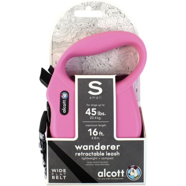 Alcott Wanderer οδηγός επαναφοράς  ροζ Small 5m