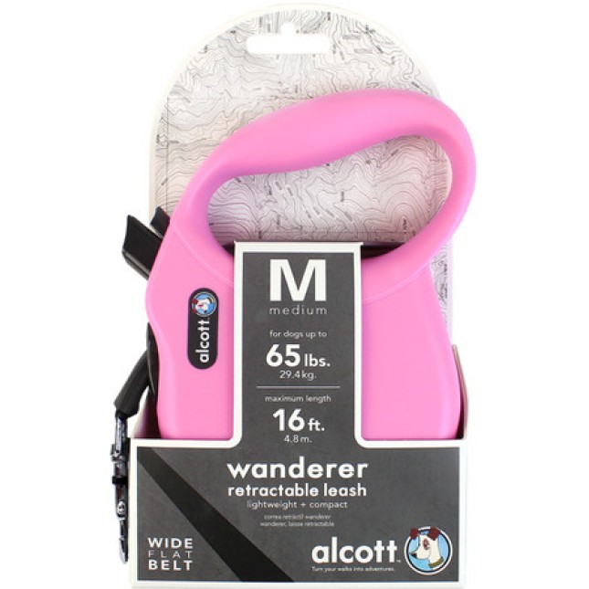 Alcott Wanderer οδηγός επαναφοράς  ροζ Medium 5m