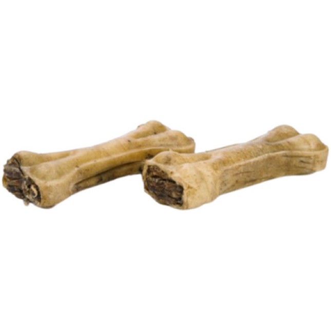 Beeztees Γεμιστό κόκκαλο με πατσά 2τμχ 10cm Beeztees Γεμιστό κόκκαλο με πατσά 2τμχ 10cm
