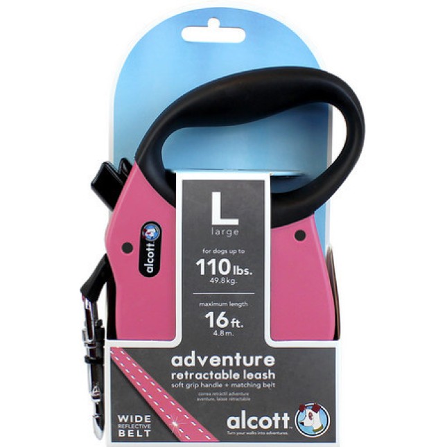 Alcott adventure οδηγός επαναφοράς  ροζ  Large  5m