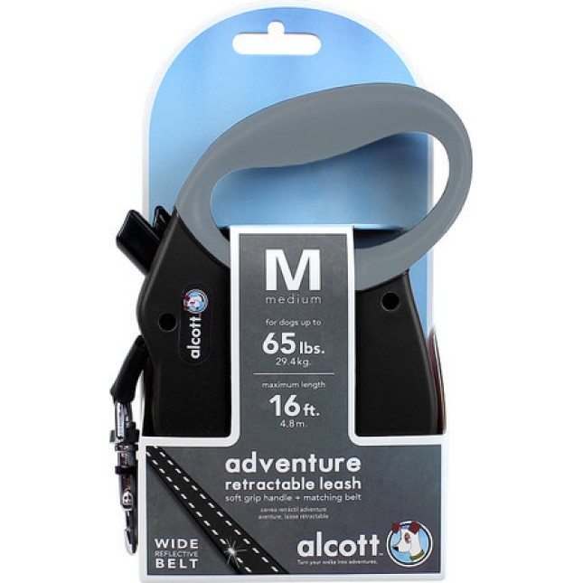 Alcott adventure οδηγός επαναφοράς μαύρο Medium 5m