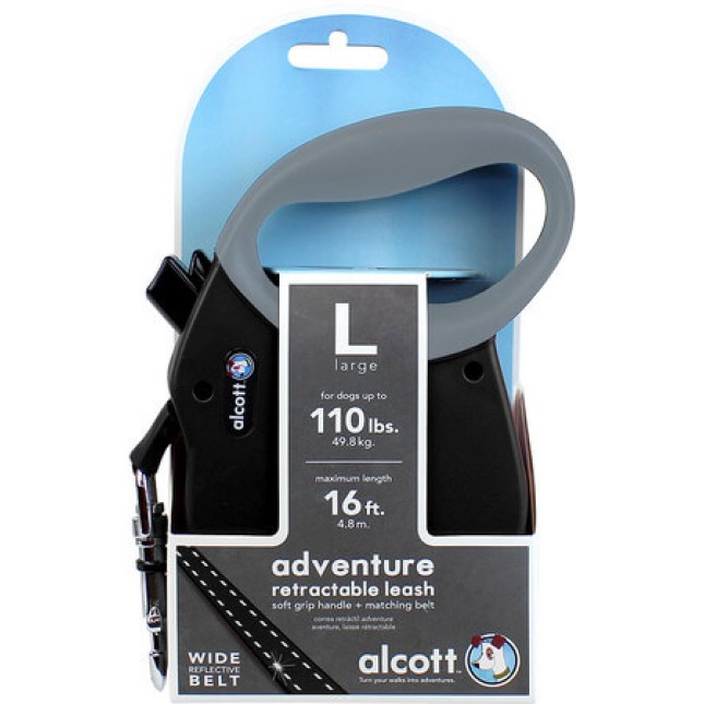 Alcott adventure οδηγός επαναφοράς  μαύρο Large  5m