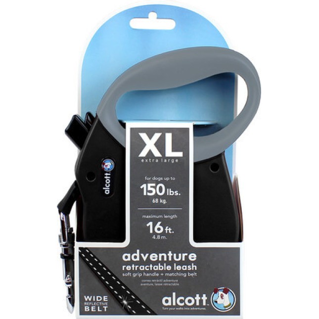 Alcott adventure οδηγός επαναφοράς  μαύρο  X Large  5m