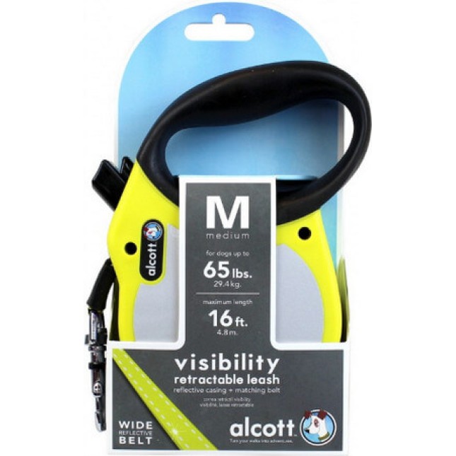 Alcott-Reflective οδηγός επαναφοράς κίτρινο Medium 5m Alcott-Reflective οδηγός επαναφοράς κίτρινο Medium 5m