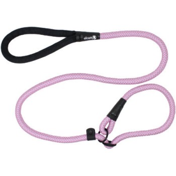 Alcott-SLIP ROPE Lease οδηγός & περιλαίμιο σκύλου ροζ 1,5m, Medium
