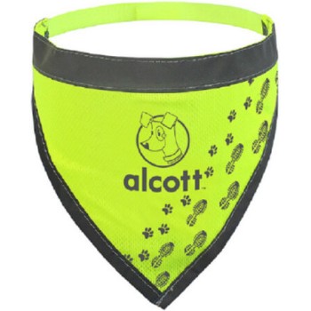 Alcott- αντανακλαστική  Bandana, σκύλου Large κίτρινο