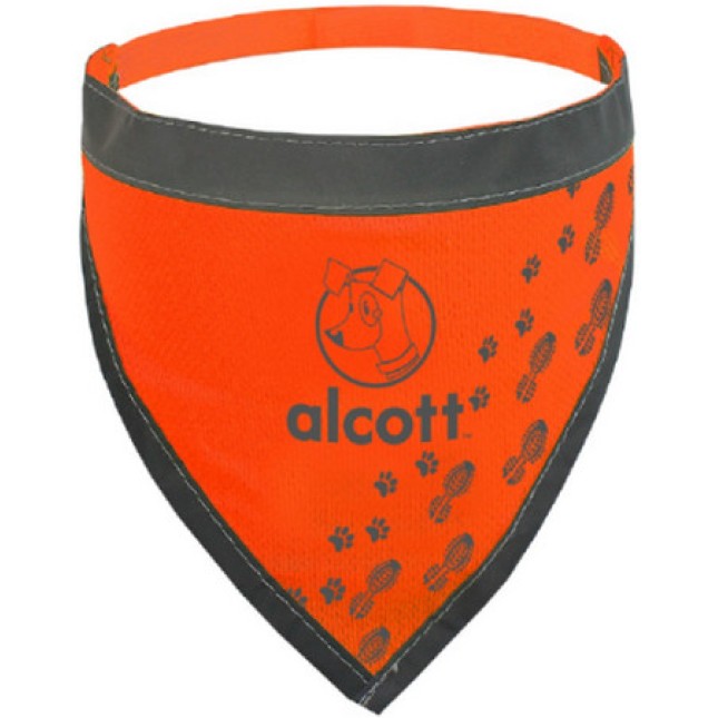 Alcott- αντανακλαστική  Bandana, σκύλου Large πορτοκαλί
