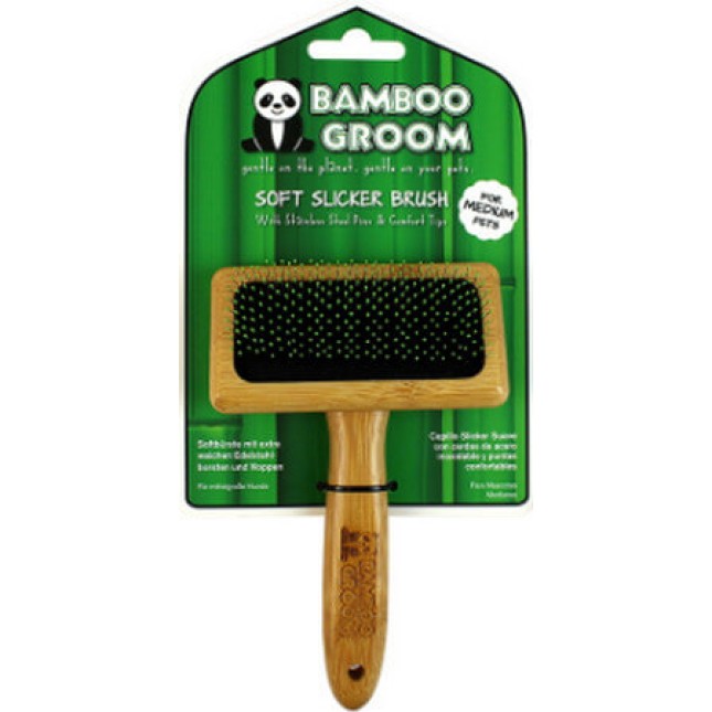 Alcott-Grooming Βούρτσα Καθαρισμού Τριχώματος  μαλακιά  M