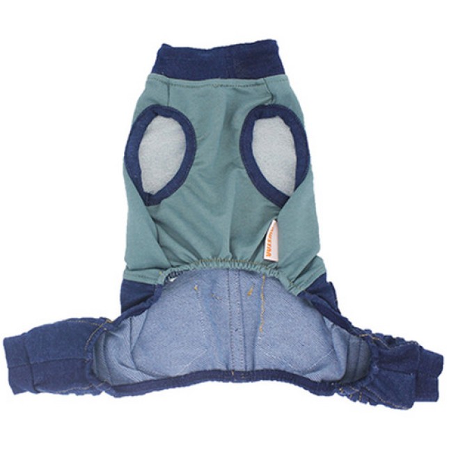 Glee Jumpsuit Denim Pan Μπλε small 24cm Glee Jumpsuit Denim Pan Μπλε small 24cm