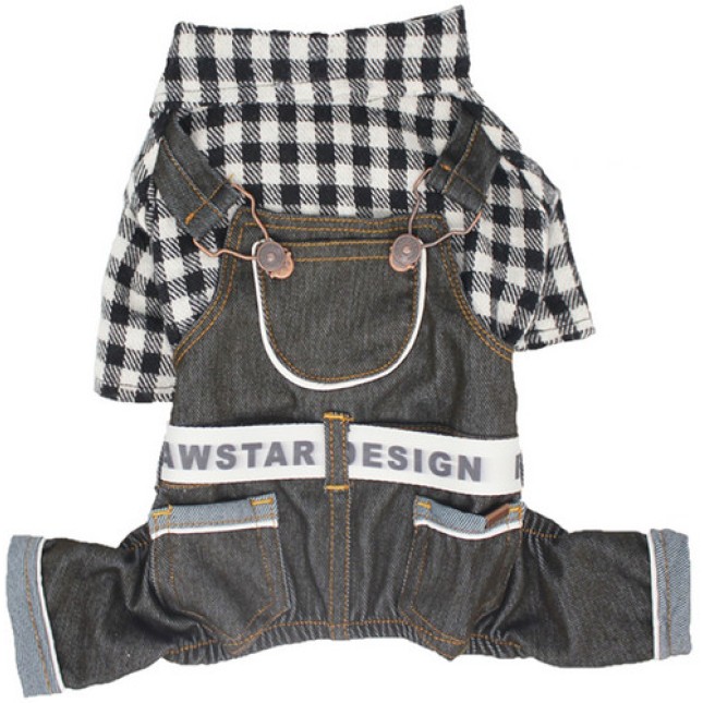 Glee Jumpsuit Denim Pan Καρό XL 38cm Glee Jumpsuit Denim Pan Καρό XL 38cm