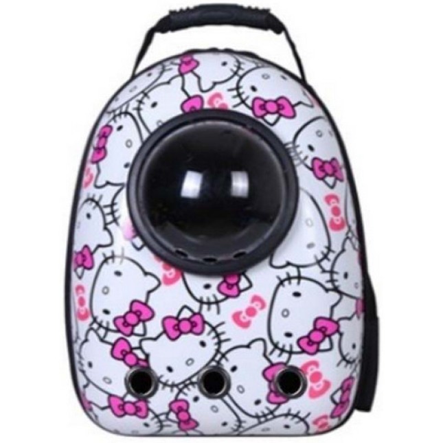 Glee Τσάντα μεταφοράς Space bag Hello Kitty για γάτες και μικρόσωμα σκυλιά 30x42x25cm Glee Τσάντα μεταφοράς Space bag Hello Kitty για γάτες και μικρόσωμα σκυλιά 30x42x25cm