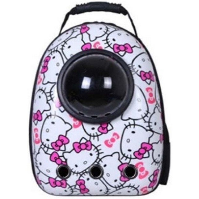 Glee  Τσάντα μεταφοράς  Space bag Hello Kitty  για γάτες και μικρόσωμα σκυλιά 30x42x25cm