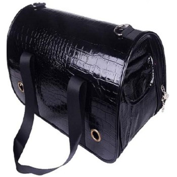 Glee Τσάντα μεταφοράς Black Aligator 42x22x27cm Glee Τσάντα μεταφοράς Black Aligator 42x22x27cm