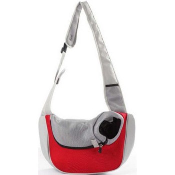 Glee Τσάντα μεταφοράς Messenger Red Grey L 47x14x29cm Glee Τσάντα μεταφοράς Messenger Red Grey L 47x14x29cm