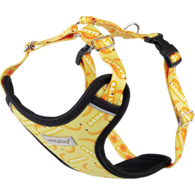 Amiplay-Ενιαίο επιστήθιο Be Happy Banana Large 30-45 45-65cm Amiplay-Ενιαίο επιστήθιο Be Happy Banana Large 30-45 45-65cm