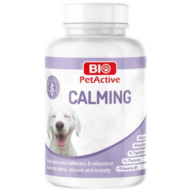 Bio Pet Active Calming Φυσικό συμπλήρωμα διατροφής για σκύλους κατά του άγχους Bio Pet Active Calming Φυσικό συμπλήρωμα διατροφής για σκύλους κατά του άγχους