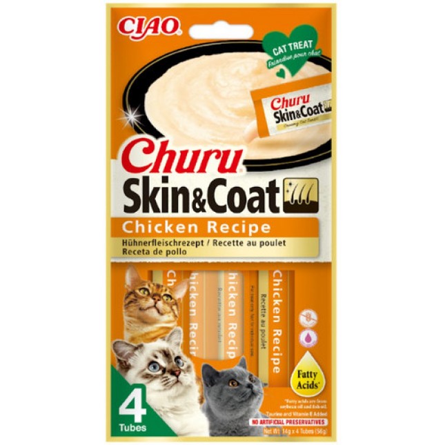Inaba Churu λιχουδιές με κοτόπουλο και τόνο 40gr Inaba Churu λιχουδιές με κοτόπουλο και τόνο 40gr