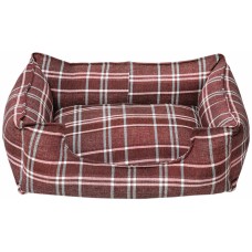 Glee Κρεβάτι TARTAN Κόκκινο S 60x50x19cm Glee Κρεβάτι TARTAN Κόκκινο S 60x50x19cm