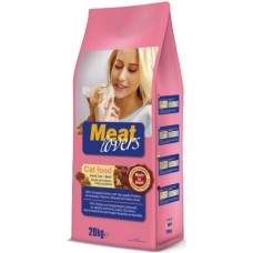 Laky Meat lovers cat 100% πλήρης και ισορροπημένη διατροφή με μοσχάρι 20kg