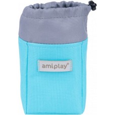Amiplay-Θήκη τσάντα για λιχουδιές σκύλου SAMBA Τιρκουάζ τέλειο αξεσουάρ για την αποθήκευση λιχουδιών