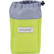 Amiplay-Θήκη τσάντα για λιχουδιές σκύλου SAMBA Πράσινο τέλειο αξεσουάρ για την αποθήκευση λιχουδιών