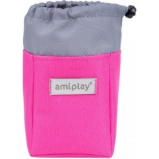 Amiplay-Θήκη τσάντα για λιχουδιές σκύλου SAMBA ροζ τέλειο αξεσουάρ για την αποθήκευση λιχουδιών Amiplay-Θήκη τσάντα για λιχουδιές σκύλου SAMBA ροζ τέλειο αξεσουάρ για την αποθήκευση λιχουδιών