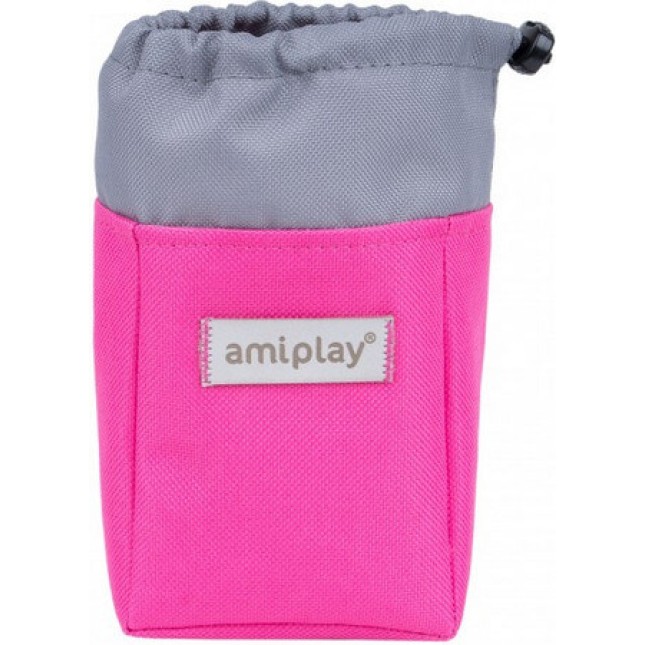 Amiplay-Θήκη τσάντα για λιχουδιές σκύλου SAMBA ροζ τέλειο αξεσουάρ για την αποθήκευση λιχουδιών Amiplay-Θήκη τσάντα για λιχουδιές σκύλου SAMBA ροζ τέλειο αξεσουάρ για την αποθήκευση λιχουδιών