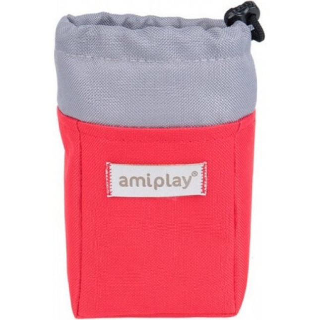Amiplay-Θήκη τσάντα για λιχουδιές σκύλου SAMBA Κόκκινο τέλειο αξεσουάρ για αποθήκευση λιχουδιών Amiplay-Θήκη τσάντα για λιχουδιές σκύλου SAMBA Κόκκινο τέλειο αξεσουάρ για αποθήκευση λιχουδιών