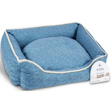 Glee κρεβάτι παραλληλόγραμμο εξαιρετικά άνετο σε μπλε χρώμα