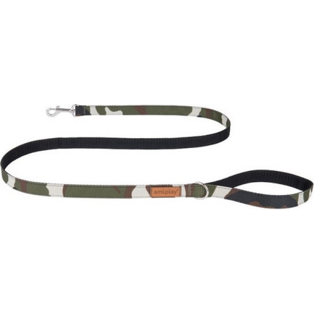 Amiplay-Λουρί/οδηγός σκύλου ADVENTURE Medium Camo 140 x 1,5cm Amiplay-Λουρί/οδηγός σκύλου ADVENTURE Medium Camo 140 x 1,5cm