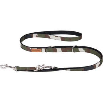 Amiplay-Λουρί/οδηγός σκύλου 6 in 1 ADVENTURE Camo Small 100-200 x 1cm Amiplay-Λουρί/οδηγός σκύλου 6 in 1 ADVENTURE Camo Small 100-200 x 1cm