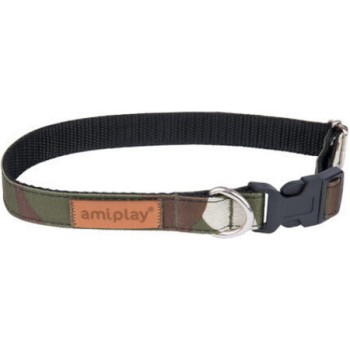 Amiplay- Περιλαίμιο σκύλου ADVENTURE Camo Medium 25-40 x 1,5cm Amiplay- Περιλαίμιο σκύλου ADVENTURE Camo Medium 25-40 x 1,5cm