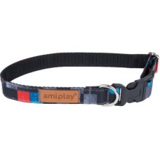Amiplay- Περιλαίμιο σκύλου ADVENTURE Cube Large 35-50 x 2cm Amiplay- Περιλαίμιο σκύλου ADVENTURE Cube Large 35-50 x 2cm