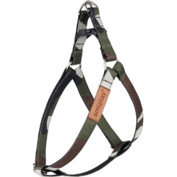 Amiplay- Επιστήθιο/Σαμαράκι σκύλου ADVENTURE Camo Medium 30-55 x 1,5cm