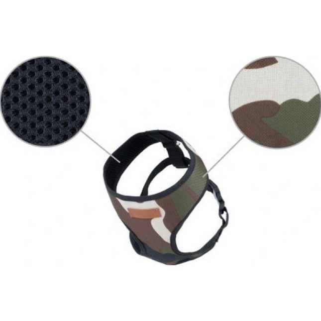 Amiplay-Ενιαίο Επιστήθιο/σαμαράκι σκύλου ADVENTURE Camo επιπλέον επένδυση για να αυξήσει την άνεση Amiplay-Ενιαίο Επιστήθιο/σαμαράκι σκύλου ADVENTURE Camo επιπλέον επένδυση για να αυξήσει την άνεση