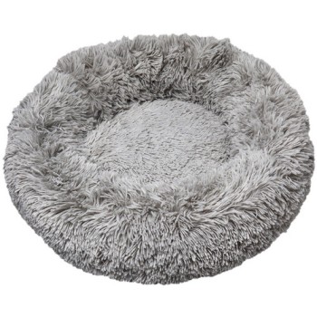 Glee Rome Γκρι Ανοιχτό στρογγυλό κρεβάτι 2Xl 90x11cm Glee Rome Γκρι Ανοιχτό στρογγυλό κρεβάτι 2Xl 90x11cm