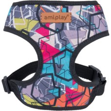 Amiplay-Ενιαίο Επιστήθιο/σαμαράκι σκύλου ADVENTURE Abstration XSmall max 23 x 25-40cm Amiplay-Ενιαίο Επιστήθιο/σαμαράκι σκύλου ADVENTURE Abstration XSmall max 23 x 25-40cm