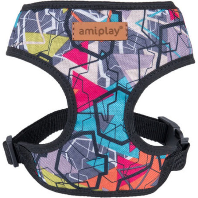 Amiplay-Ενιαίο Επιστήθιο/σαμαράκι σκύλου ADVENTURE Abstration Medium max 34 x 40-55cm Amiplay-Ενιαίο Επιστήθιο/σαμαράκι σκύλου ADVENTURE Abstration Medium max 34 x 40-55cm
