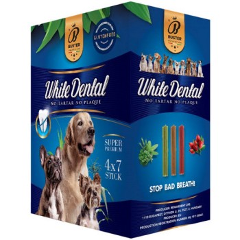 Buster Dental Sticks για μικρόσωμους σκύλους, μέγεθος Small 440gr 28 pcs Buster Dental Sticks για μικρόσωμους σκύλους, μέγεθος Small 440gr 28 pcs