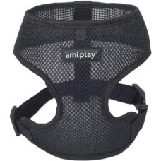 Amiplay-Ενιαίο Επιστήθιο σκύλου AIR μαύρο XSmall max 23 x 25-40cm Amiplay-Ενιαίο Επιστήθιο σκύλου AIR μαύρο XSmall max 23 x 25-40cm