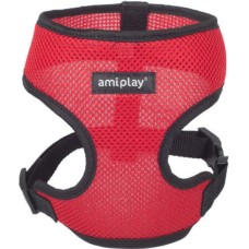 Amiplay-Ενιαίο Επιστήθιο σκύλου AIR κόκκινο Large max 39 x 45-60cm Amiplay-Ενιαίο Επιστήθιο σκύλου AIR κόκκινο Large max 39 x 45-60cm