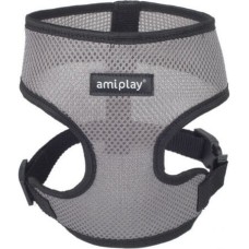 Amiplay-Ενιαίο Επιστήθιο σκύλου AIR γκρι Medium max 34 x 40-55cm Amiplay-Ενιαίο Επιστήθιο σκύλου AIR γκρι Medium max 34 x 40-55cm