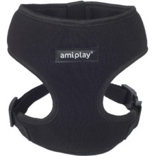 Amiplay-Ενιαίο Επιστήθιο σκύλου DENVER μαύρο Large max 39 x 45-60cm Amiplay-Ενιαίο Επιστήθιο σκύλου DENVER μαύρο Large max 39 x 45-60cm
