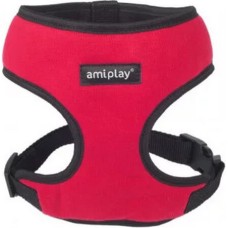 Amiplay-Ενιαίο Επιστήθιο σκύλου DENVER κόκκινο XSmall max 23 x 25-40cm Amiplay-Ενιαίο Επιστήθιο σκύλου DENVER κόκκινο XSmall max 23 x 25-40cm