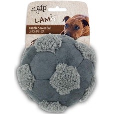 AFP Παιχνίδι Σκύλου Lambswool Cuddle Football σε 3 χρώματα L 15cm 1τμχ